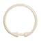 Kenney Mfg Rust-Proof Smooth Plastic Shower Curtain Rings, Set of 12, Cream KN61224V1 - alternate 1